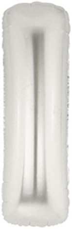 Megaloon Balloon Letter I Silver 40"