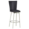 Bristol Black Vinyl Swivel Bar Stool