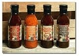 All Four Bronco Bob's Sauces Assortment Set