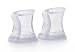 SoleMates High Heeler 1 Pr Medium Clear Stiletto Heel Protectors