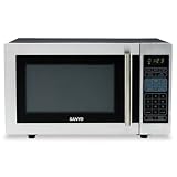 Sanyo Countertop 1.0 Cubic Foot Microwave Oven With Stainless Steel Face MICROWAVE,1.0 C.F.,BK (Pack of 2)