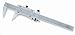 Starrett 123Z-6 6-Inch .001-Inch Graduation Master Vernier Caliper with Finished Wood Case