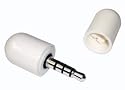 LUPO Mini Microphone for Apple Iphone (4, 3GS, 3G), ipod Touch, Nano, Classic (All Generations) - WHITE