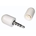LUPO Mini Microphone for Apple Iphone (4S, 4, 3GS, 3G), ipod Touch, Nano, Classic (All Generations) - WHITE