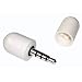 LUPO Mini Microphone for Apple Iphone (4S, 4, 3GS, 3G), ipod Touch, Nano, Classic (All Generations) - WHITE