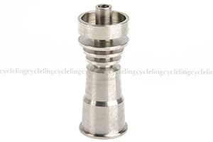 ROCKBROS Domeless Titanium Nail Ti Nail 14mm 18mm Female Grade 2