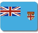 Fiji Fijian Islands Flag Mousepad Mouse Pad Mat