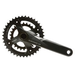SRAM Kurbelgarnitur X.5 3.3 9-fach, schwarz, 44-32-22T, 170mm, 402000098