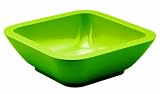 Zak Designs - 0204- 0326E - Coupelle carrée - 15cm - Vert - Seaside - mélamine
