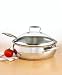 Tools of the Trade Belgique Stainless Steel Skillet, 12"/6-Quart