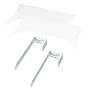 Rubbermaid 65992 Hanger System for Unbreakable Wall Files, Black