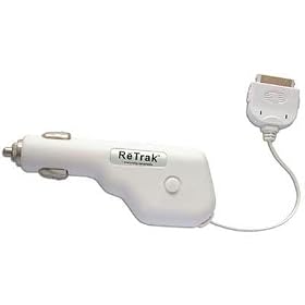 Click here to buy Retractable Ipod Car Charger by Emerge Tech.