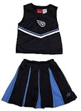  : Tennessee Titans Two Piece Youth Cheerleader Outfit, Size= Large