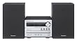 Panasonic SC-PM02EG-S Kompaktanlage (CD-/MP3-Player, Radio mit RDS, Timerfunktion, Music port, USB 2.0) silber