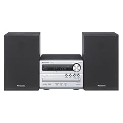 Panasonic SC-PM02EG-S Kompaktanlage (CD-/MP3-Player, Radio mit RDS, Timerfunktion, Music port, USB 2.0) silber