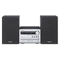 Panasonic SC-PM02EG-S Kompaktanlage (CD-/MP3-Player, Radio mit RDS, Timerfunktion, Music port, USB 2.0) silber