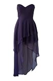 Wedding & Events Sweetheart Elegant Cocktail Evening Dresses Prom Party Chiffon Gowns