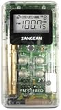 White Pocket AM/FM Receiver