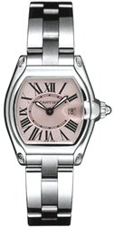Cartier Women's W62017V3 Roadster Pink Dial Watch