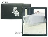 Chicago White Sox Embroidered Leather Checkbook Cover