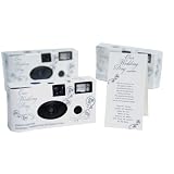 20 Silver Bells Wedding Disposable Camera with Flash by BalsaCircle
