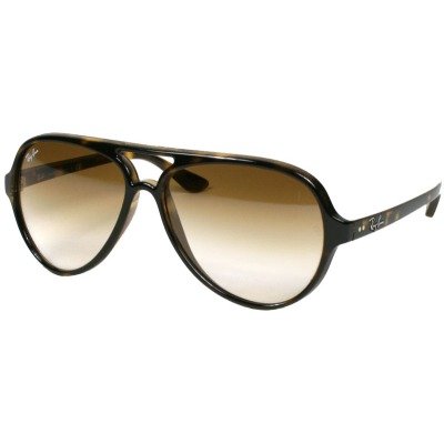 Ray-Ban 4125 Sunglasses RB 4125 Brown 710 51 Cats 5000 product image