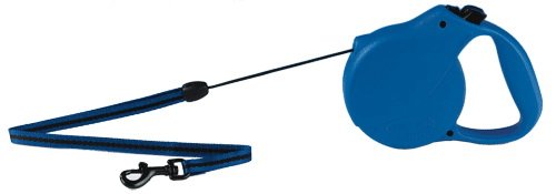 Flexi Blue 16' Retractable Leash For Dogs Up To 44 Lbs