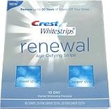 Beauty : Crest Whitestrips Renewal (40 Strips: 20 Upper, 20 Lower)