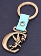 Tinker Bell Letter C Pewter Key Chain