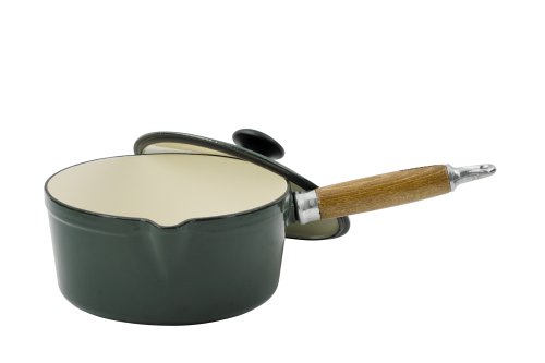 World Cuisine Green Enamel Cast-Iron Casserole, 3 Qts. [World Cuisine]