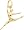 Rembrandt Charms Ballet Dancer Charm, 10K Yellow Gold