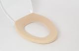 Comfy Covers Germ Resistant Toilet Seat Cover (Tan).