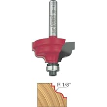 Freud 38-452 1-1/4-Inch Diameter Double Fillet Ogee Router Bit with 1/4-Inch Shank