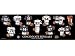 Cincinnati Bengals 10 x 30 Uniform History Plaque
