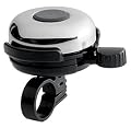 Mirrycle Incredibell Big Brass Bicycle Bell, Chrome Plated Brass