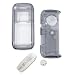 TRANSPARENT SMOKE SNAP-ON COVER HARD CASE PHONE PROTECTOR (With Optional Swivel Belt Clip) for LG VX9900 ENV VX-9900