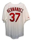 Keith Hernandez Signed St. Louis Cardinals White Majestic Throwback Jersey