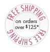 Free Shipping on orders over $125