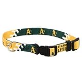 Oakland Athletics A's Pet Dog Collar (Medium)
