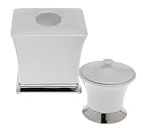 Steeltek Hampton Chrome and Ceramic Boutique Tissue