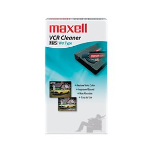 Maxell VHS Head Cleaner - T38563 Maxell VHS Head Cleaner - T38563
