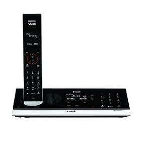 Vtech DECT 6.0 Black/White Expandable Cordless Phone System with Bluetooth Wireless Technology (LS6245)