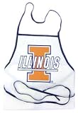 Illinois Fighting Illini Grilling BBQ Apron - COLLEGE ATHLETICS Sports Merchandise
