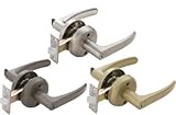 兼用レバー取替錠 鍵付間仕切錠 バックセット60mm ゴールド(01260-13264)