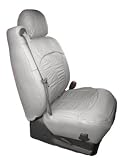 Chevrolet Silverado '01 -'02 Leather Seat Covers - Pewter