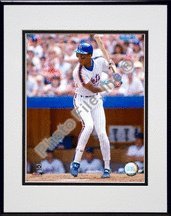 New York Mets Darryl Strawberry Action Framed Photograph