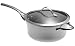 Calphalon Contemporary Stainless 4-1 2-Quart Saucepan with Glass Lid