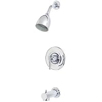 Price Pfister 808NC00 Contempra Single-Handle Tub and Shower Faucet, Chrome
