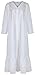 The 1 for U 100% Cotton Ladies Victorian Style Nightgown 7 Sizes - Kate