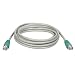Tripp Lite N010-007-GY Cat5e 350MHz Gray Cross-over Molded Cable RJ45M/M - 7ft